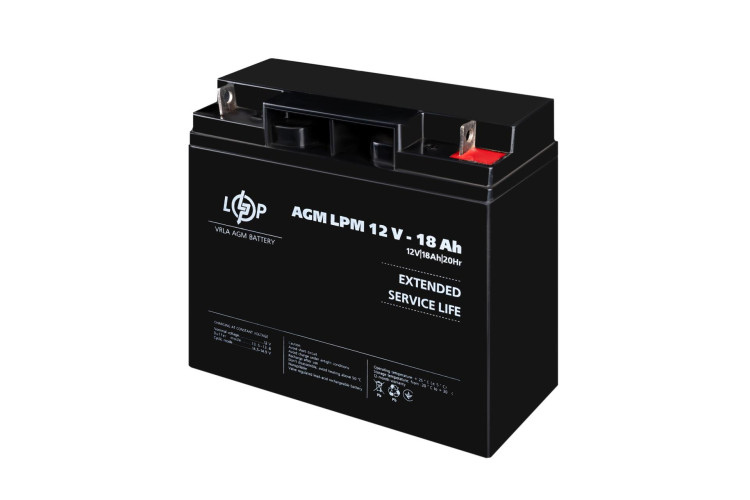 Аккумулятор AGM LPM 12V - 18 Ah