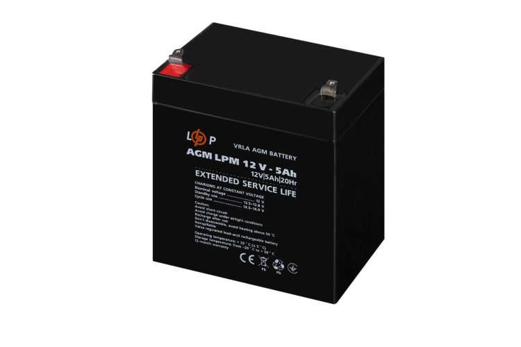Аккумулятор AGM LPM 12V - 5 Ah