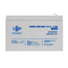 Аккумулятор мультигелевый LPM-MG 12V - 7 Ah