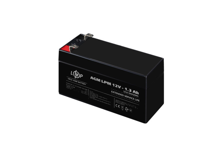 Аккумулятор AGM LPM 12V - 1.3 Ah