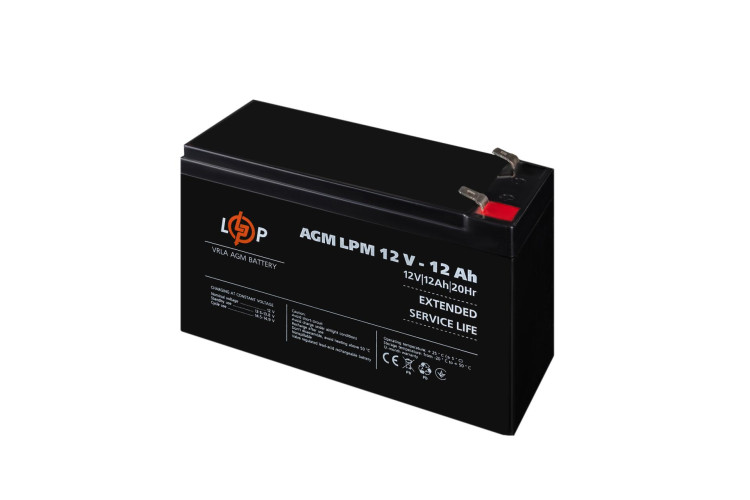 Аккумулятор AGM LPM 12V - 12 Ah