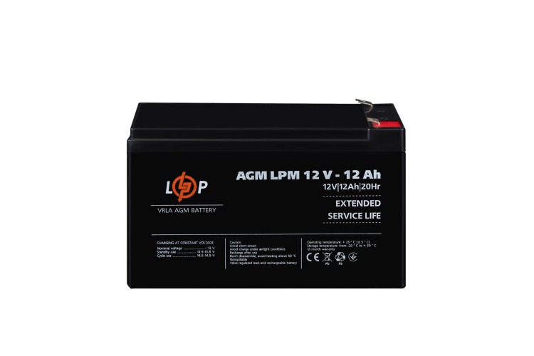 Аккумулятор AGM LPM 12V - 12 Ah