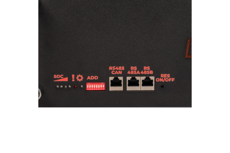 Аккумулятор LP LiFePO4 51,2V - 100 Ah (5120Wh) (BMS SP 100A/50А) RM RS485/CAN LCD BL