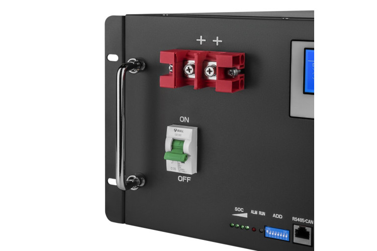 Аккумулятор LP LiFePO4 48V (51,2V) - 100 Ah (5120Wh) (Smart BMS 100A) с LCD RM