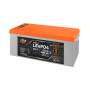 Аккумулятор LP LiFePO4 25,6V - 230 Ah (5888Wh) (BMS 200A/200А) пластик LCD Smart BT
