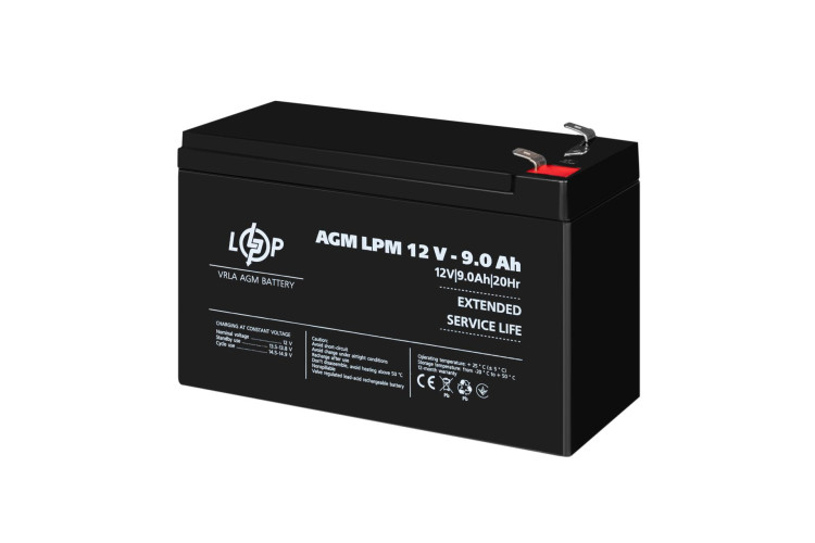Аккумулятор AGM LPM 12V - 9 Ah