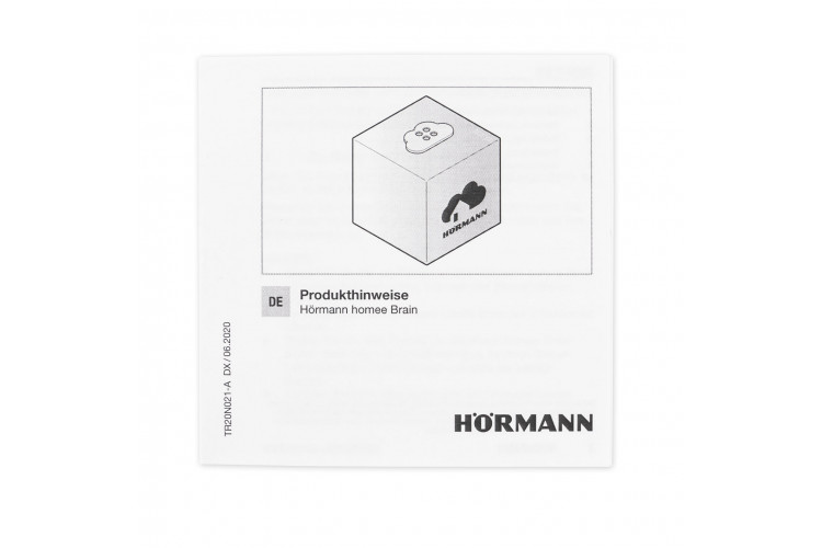 Умный дом Hörmann Basic Cube homee Brain