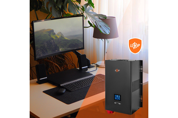 ИБП с правильной синусоидой 24V LPE-W-PSW-5000VA+ (3500Вт) 1-50A