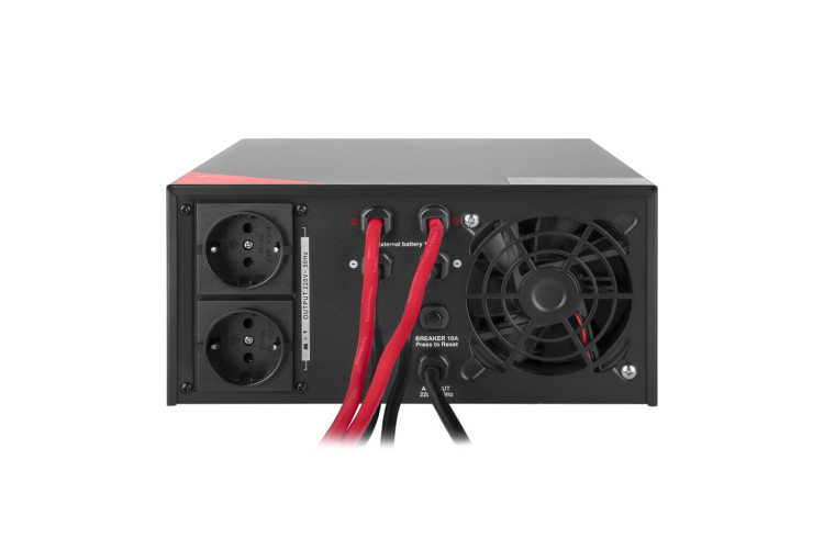 ИБП с правильной синусоидой 12V LPM-PSW-1500VA (1050Вт) Black