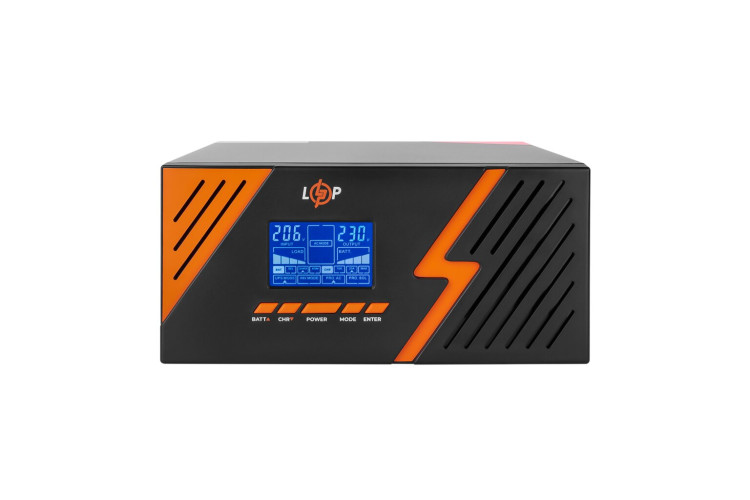 ИБП с правильной синусоидой 12V LPM-PSW-1500VA (1050Вт) Black