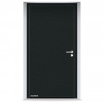 Входные двери 1150x2200 мм IsoPro IP 010, CH 703, Антрацитовый металлик