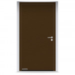 Входные двери 1150x2200 мм IsoPro IP 010, RAL 8028, Терракотовый