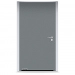 Входные двери 1100x2100 мм IsoPro IP 010, CH 907, Серый алюминий