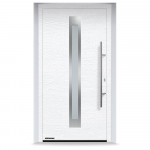 Входные двери 1100x2100 мм IsoPro IP 770S, RAL 9016, Белый матовый