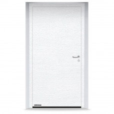 Входные двери 1150x2200 мм IsoPro IP 010, RAL 9016, Белый матовый
