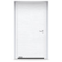 Входные двери 1150x2200 мм IsoPro IP 010, RAL 9016, Белый матовый