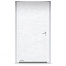 Входные двери 1150x2200 мм IsoPro IP 015, RAL 9016, Белый матовый