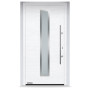 Входные двери 1150x2200 мм IsoPro IP 700N, RAL 9016, Белый матовый