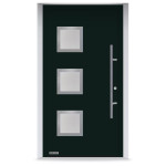 Входные двери под размер Thermo65 860S, RAL 9005, Глубокий черный