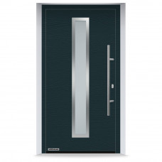 Входные двери 1150x2200 мм IsoPro IP 700N, RAL 7016, Антрацитовый серый матовый