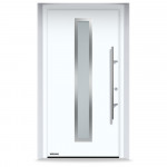Входные двери под размер Thermo65 700S, RAL 9016, Белый матовый