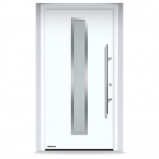 Входные двери под размер Thermo65 700S, RAL 9016, Белый матовый