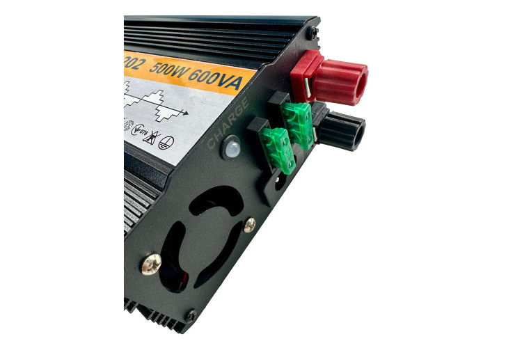 Інвертор Lemanso LM40202 з 12VDC до 230V + зарядка 10А