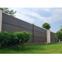 Забор BOX с глянцевым покрытием, металл 0.7мм, высота ламели 370мм, зазор 20мм, порошковая покраска ALL RAL (любой по каталогу)