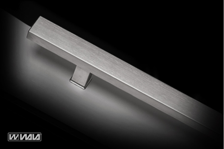 Ручки скоби WALA Q10 500/300.90 (комплект) труба 40*20 нержавіюча сталь М304