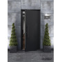 Ручка скоба WALA QA10 1600/1200.90 (половинка) труба 40*20 чорний матовий