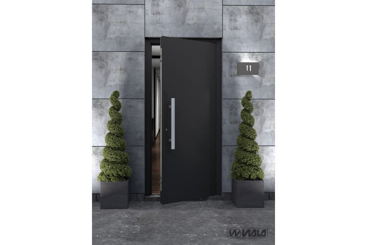 Ручки скоби WALA Q10 1500/1300.90 (комплект) труба 40*20 нержавіюча сталь М304
